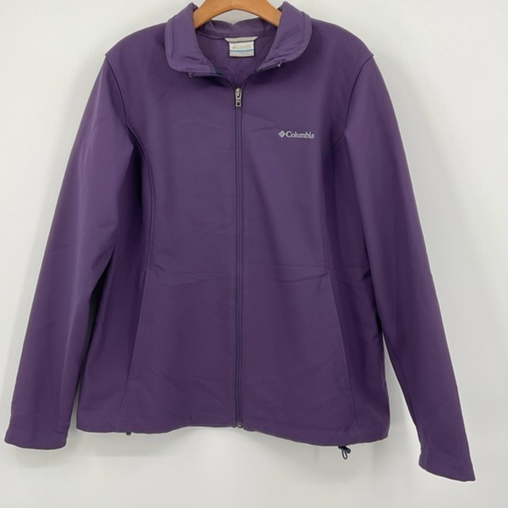 Columbia Women’s Softshell‎ Kruger Ridge Jacket Purple Size XL K15